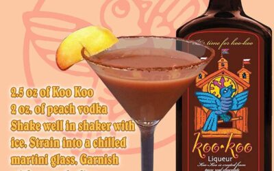 Peachy Perfection: The Koo Koo Peach Martini That’ll Make You Say ‘Cheers!’ with a Smile