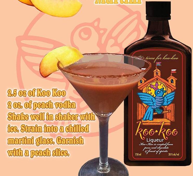 Peachy Perfection: The Koo Koo Peach Martini That’ll Make You Say ‘Cheers!’ with a Smile