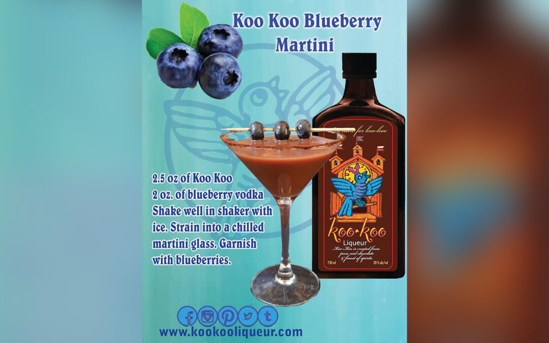 Berry Good Times: The Koo Koo Blueberry Martini—Your Ticket to Happy Hour Heaven