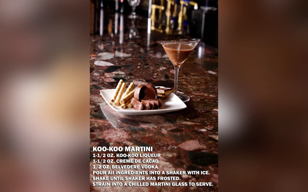 Sip in Style: The Classic Koo Koo Martini—Sophistication in Every Sip