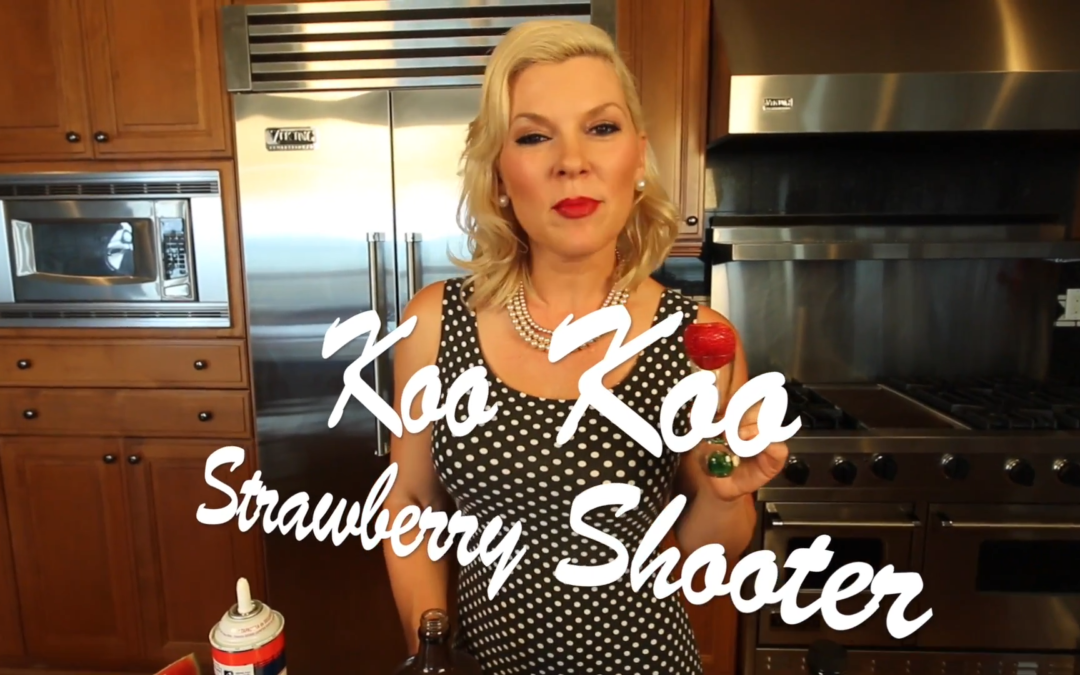 Strawberry Shooters with a Koo-Koo Kick!